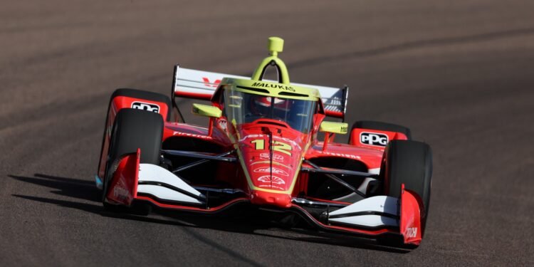 David Malukas Finds Speed, Confidence, and Belonging in First Team Penske Oval Test